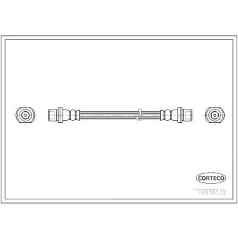 Flexible de frein CORTECO