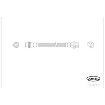 Flexible de frein CORTECO