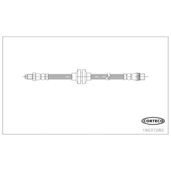 Flexible de frein CORTECO 19037282
