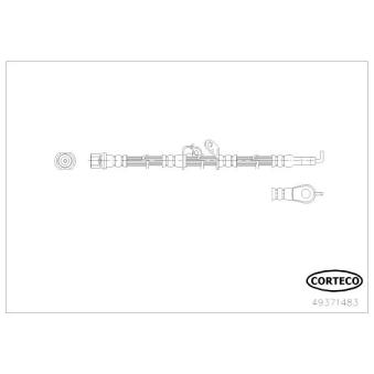Flexible de frein CORTECO