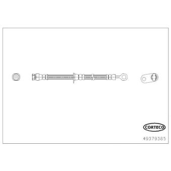 Flexible de frein CORTECO 49379385