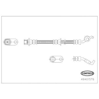 Flexible de frein CORTECO
