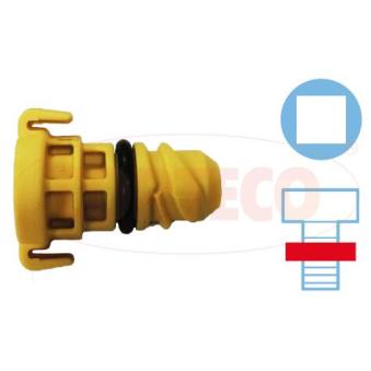 Vis-bouchon, carter d'huile CORTECO