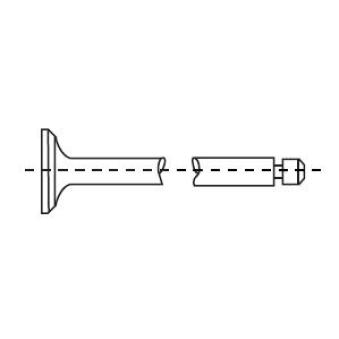Soupape d'échappement CORTECO 551362B