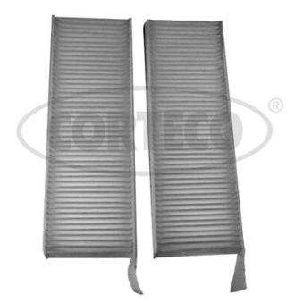 Filtre, air de l'habitacle CORTECO 80004776