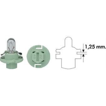 Ampoule, éclairage des instruments MAGNETI MARELLI 002053100000