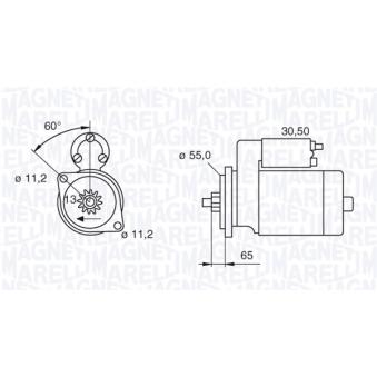 Démarreur MAGNETI MARELLI