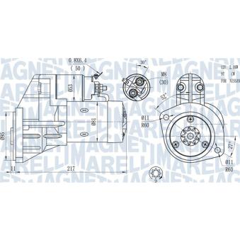 Démarreur MAGNETI MARELLI