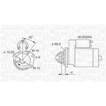 Démarreur MAGNETI MARELLI