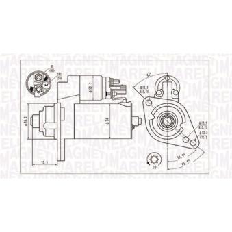 Démarreur MAGNETI MARELLI