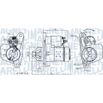 Démarreur MAGNETI MARELLI