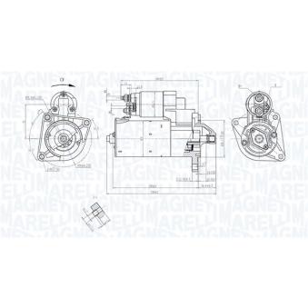 Démarreur MAGNETI MARELLI