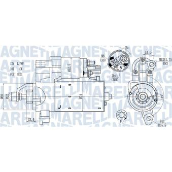 Démarreur MAGNETI MARELLI