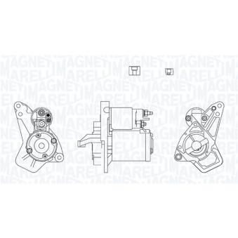 Démarreur MAGNETI MARELLI