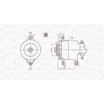 Alternateur MAGNETI MARELLI