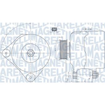 Alternateur MAGNETI MARELLI