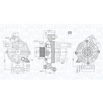 Alternateur MAGNETI MARELLI