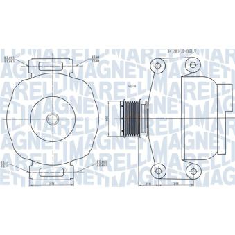 Alternateur MAGNETI MARELLI