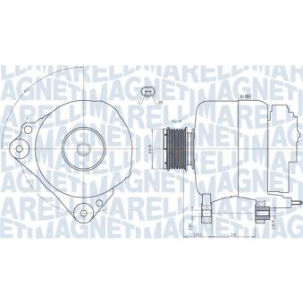 Alternateur MAGNETI MARELLI