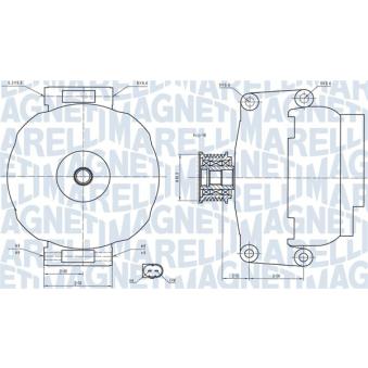 Alternateur MAGNETI MARELLI
