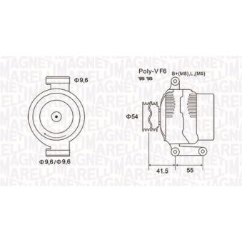 Alternateur MAGNETI MARELLI