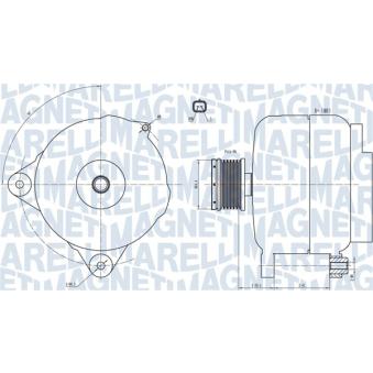 Alternateur MAGNETI MARELLI
