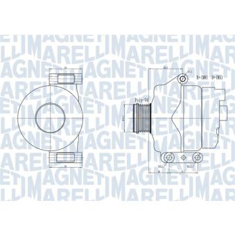 Alternateur MAGNETI MARELLI