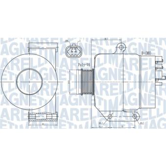 Alternateur MAGNETI MARELLI