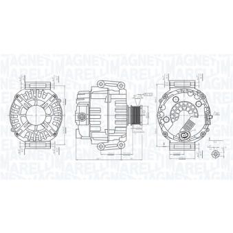 Alternateur MAGNETI MARELLI