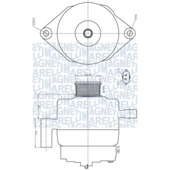 Alternateur MAGNETI MARELLI