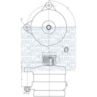 Alternateur MAGNETI MARELLI