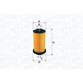 Filtre à carburant MAGNETI MARELLI 153071762484