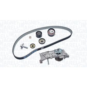 Pompe à eau + kit de courroie crantée MAGNETI MARELLI 341404570001
