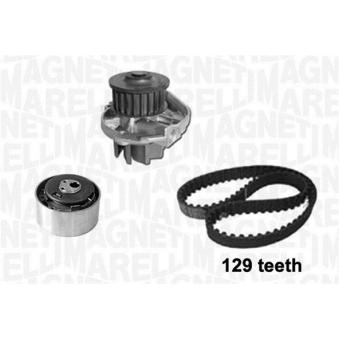 Pompe à eau + kit de courroie de distribution MAGNETI MARELLI 341405810003