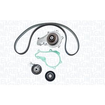 Pompe à eau + kit de courroie crantée MAGNETI MARELLI 341406650001