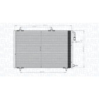 Condenseur, climatisation MAGNETI MARELLI