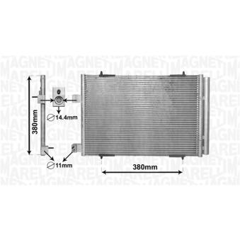 Condenseur, climatisation MAGNETI MARELLI