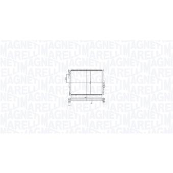 Radiateur, refroidissement du moteur MAGNETI MARELLI