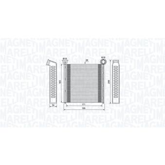 Système de chauffage MAGNETI MARELLI 350218448000