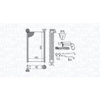 Système de chauffage MAGNETI MARELLI