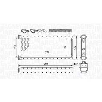 Système de chauffage MAGNETI MARELLI