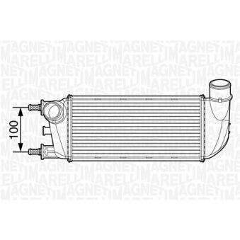 Intercooler, échangeur MAGNETI MARELLI