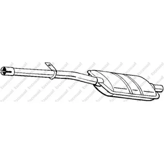 Silencieux avant BOSAL 277-361