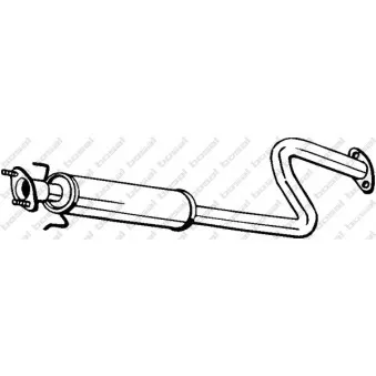 Silencieux central BOSAL 278-111