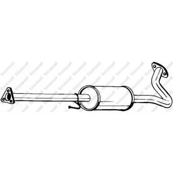 Silencieux central BOSAL