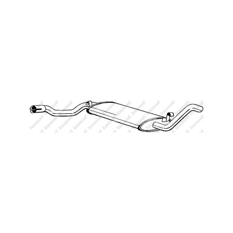 Silencieux central BOSAL 278-277