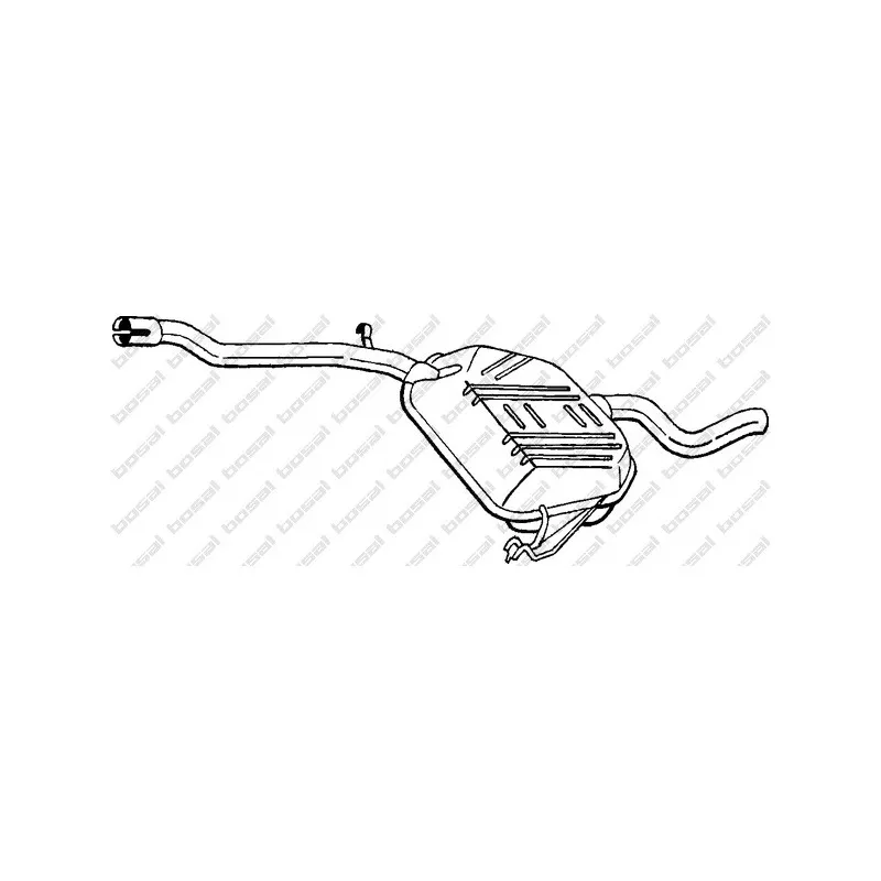 Silencieux arrière BOSAL 278-325