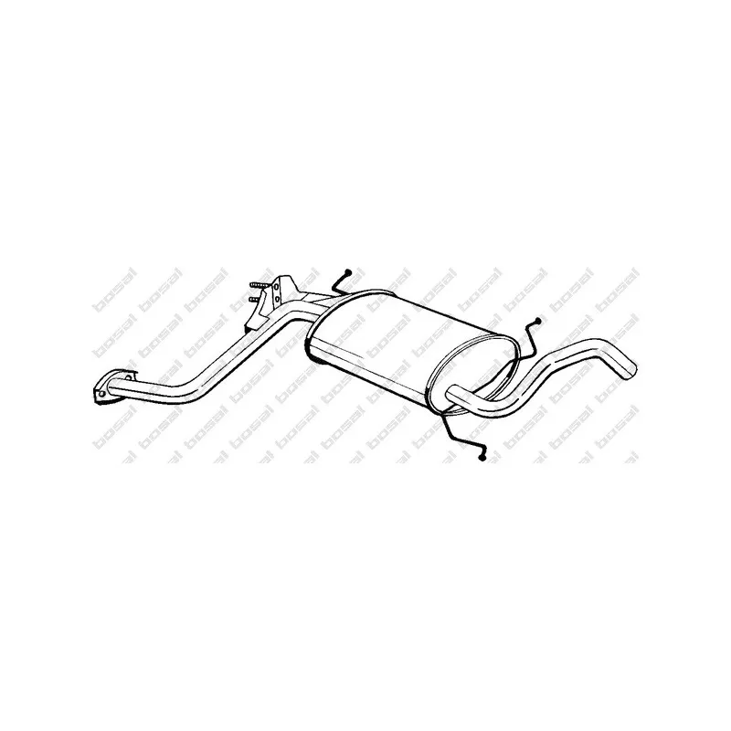 Silencieux central BOSAL 278-355