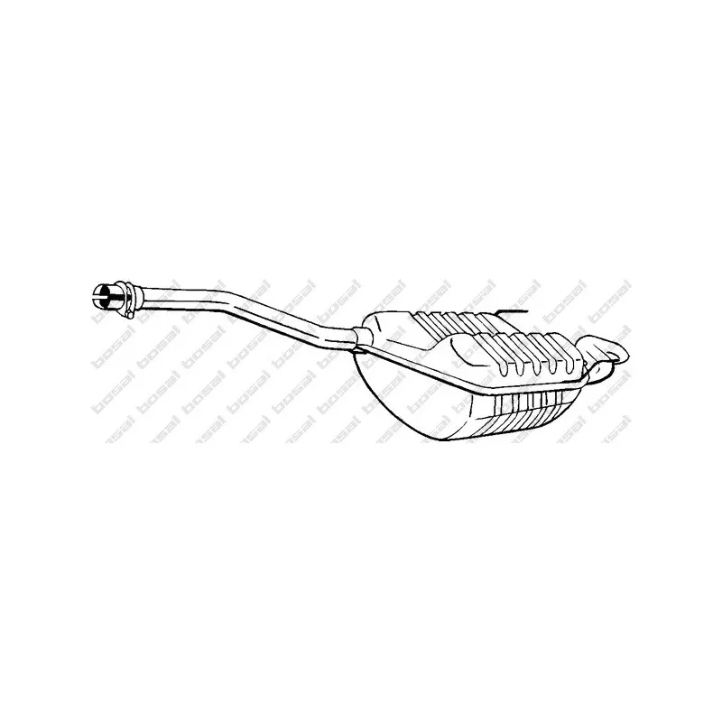 Silencieux arrière BOSAL 278-397