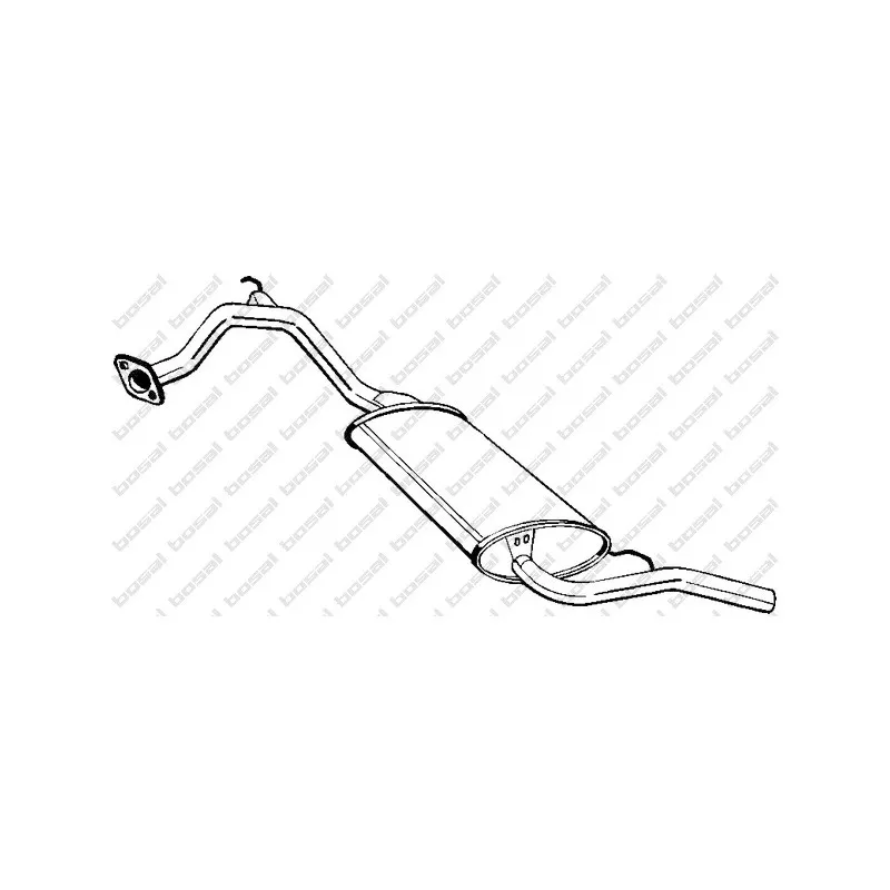 Silencieux arrière BOSAL 278-515
